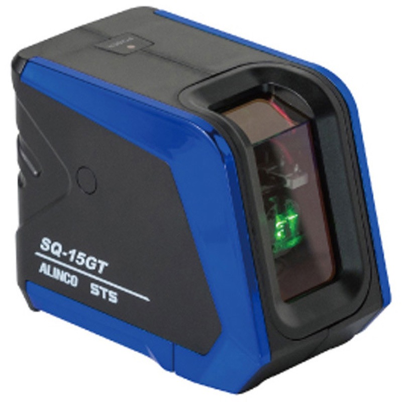 SQ-15GT グリーンレーザー墨出器 STS 水平/垂直/鉛直/地墨 - 【通販
