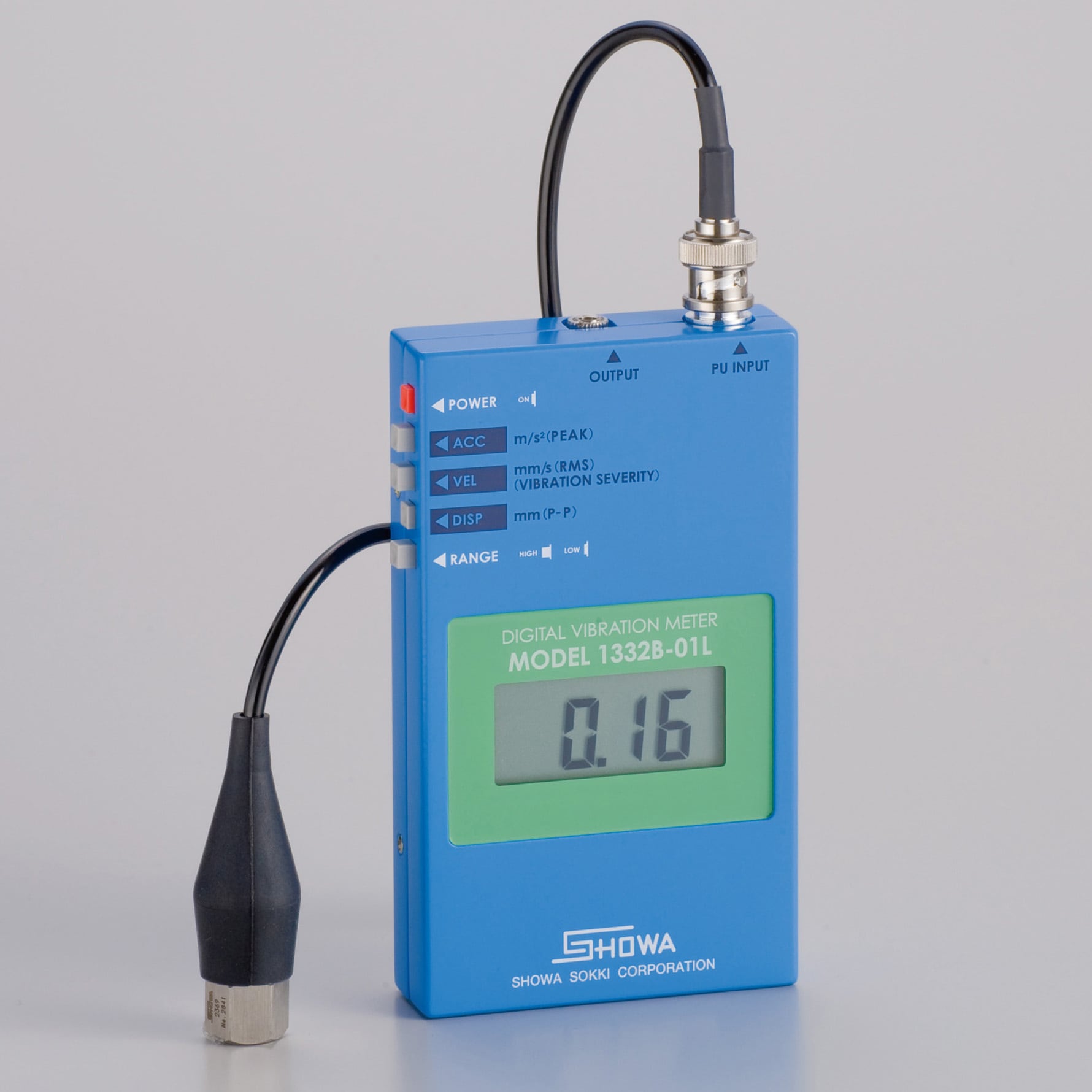 GM63B振動計は、長期使用のために測定値と状態を視覚的 振動計、 デジタル振動計 手持ち振動監視装置 測定値を視覚的に表示 GM63B