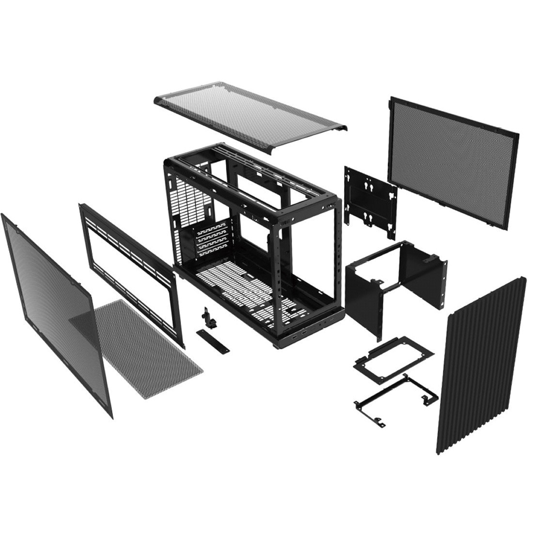 A3-MATX Black MicroATXケース 1個 LIAN LI 【通販モノタロウ】