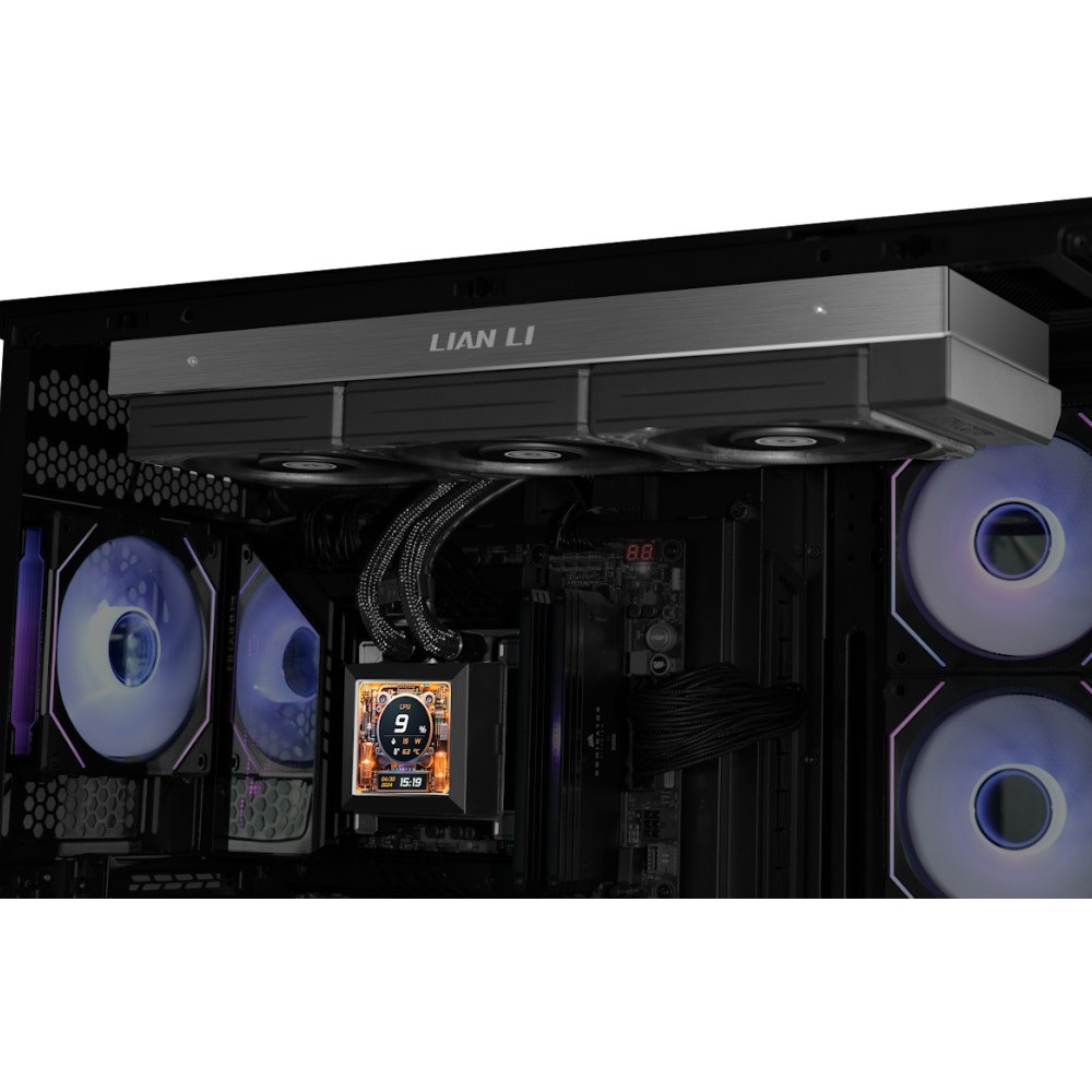 LL-HS-LCD-360S-BK 水冷クーラー 1個 LIAN LI 【通販モノタロウ】