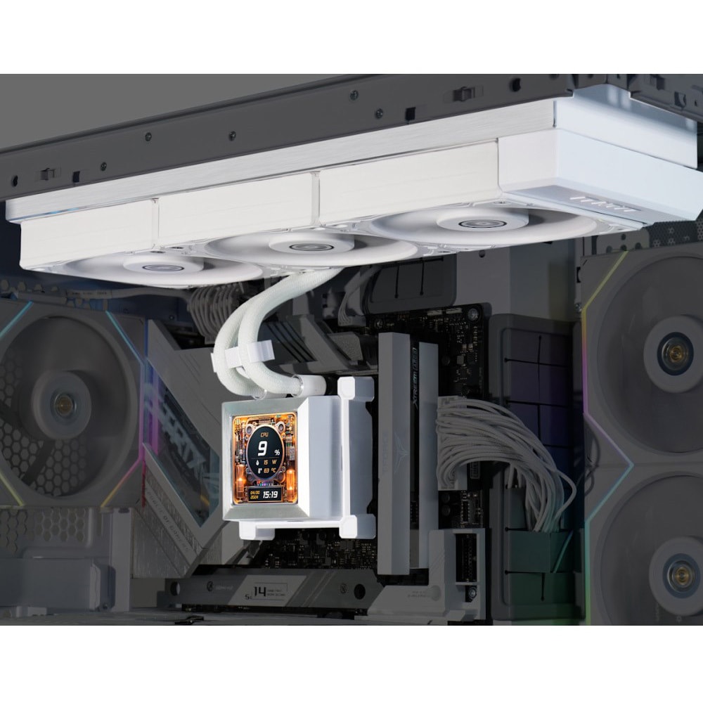 LL-HS-LCD-360S-WT 水冷クーラー 1個 LIAN LI 【通販モノタロウ】 LL-HS-LCD-360S-WT 水冷クーラー 1個 LIAN LI 【通販モノタロウ】
