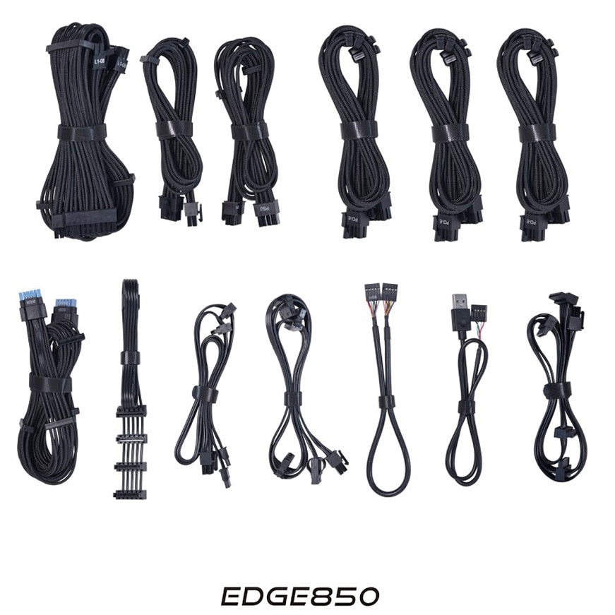 LL-EDGE PLATINUM 850W BK 80PLUS PLATINUM認証電源 1個 LIAN LI