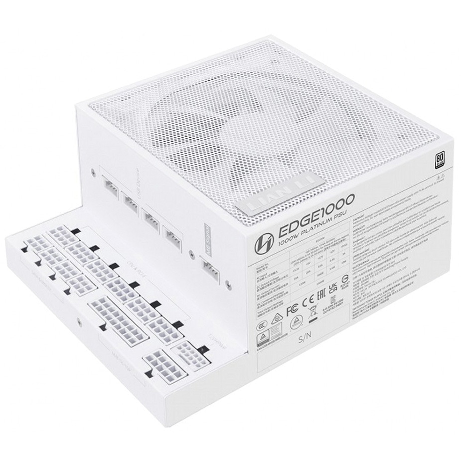 【ATX電源】LL-EDGE PLATINUM 1000W BK Amazon | LIANLI ATX 3.1 PC電源 EDGE 1000 BLACK L-Shape