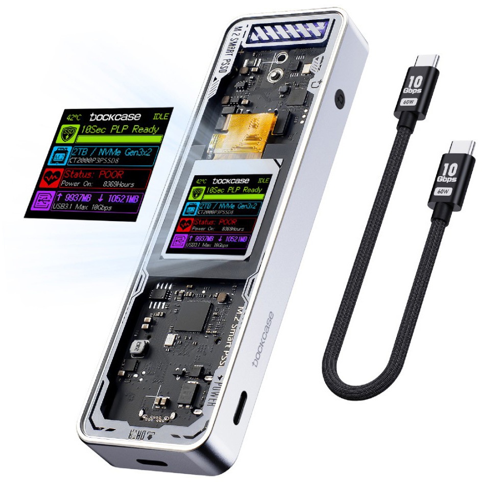 DSWC1C-ES-2000 ポータブルSSD ITPROTECH USB3.2 Gen2 Type-C 容量2TB   DSWC1C-ES-2000