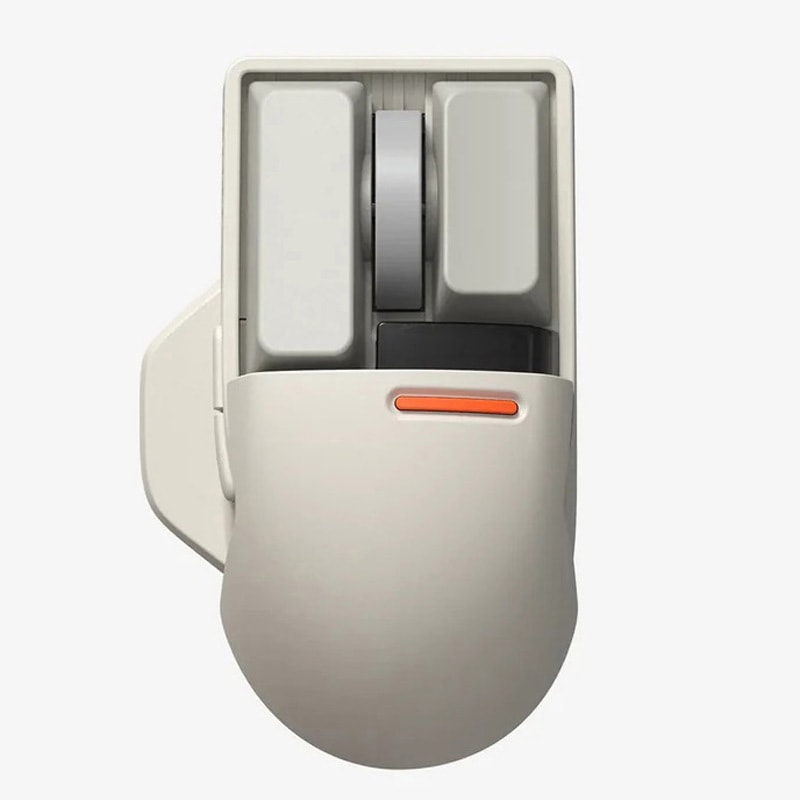 oe909b TOUCH PBTワイヤレスマウス ブロックバージョン Lofree センサーPAW3805 無線通信方式Bluetooth5.0/有線USB-C/無線2.4GHz