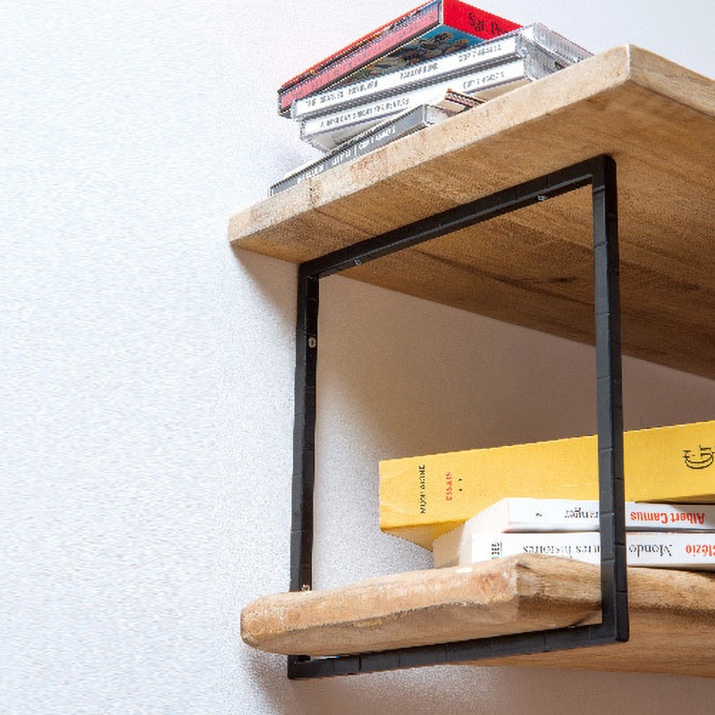 4979874085719 スクエアブラケット 八幡ねじ サイズS 1セット(2