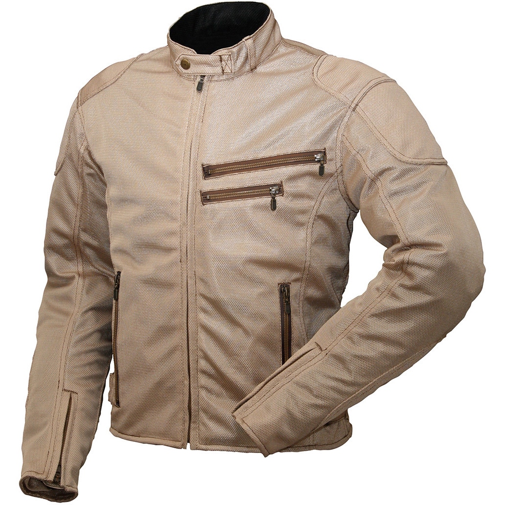 RR7313BE2 ライディングZIPメッシュジャケット ラフアンドロード ベージュ色 サイズM  RR7313BE2 12,145円