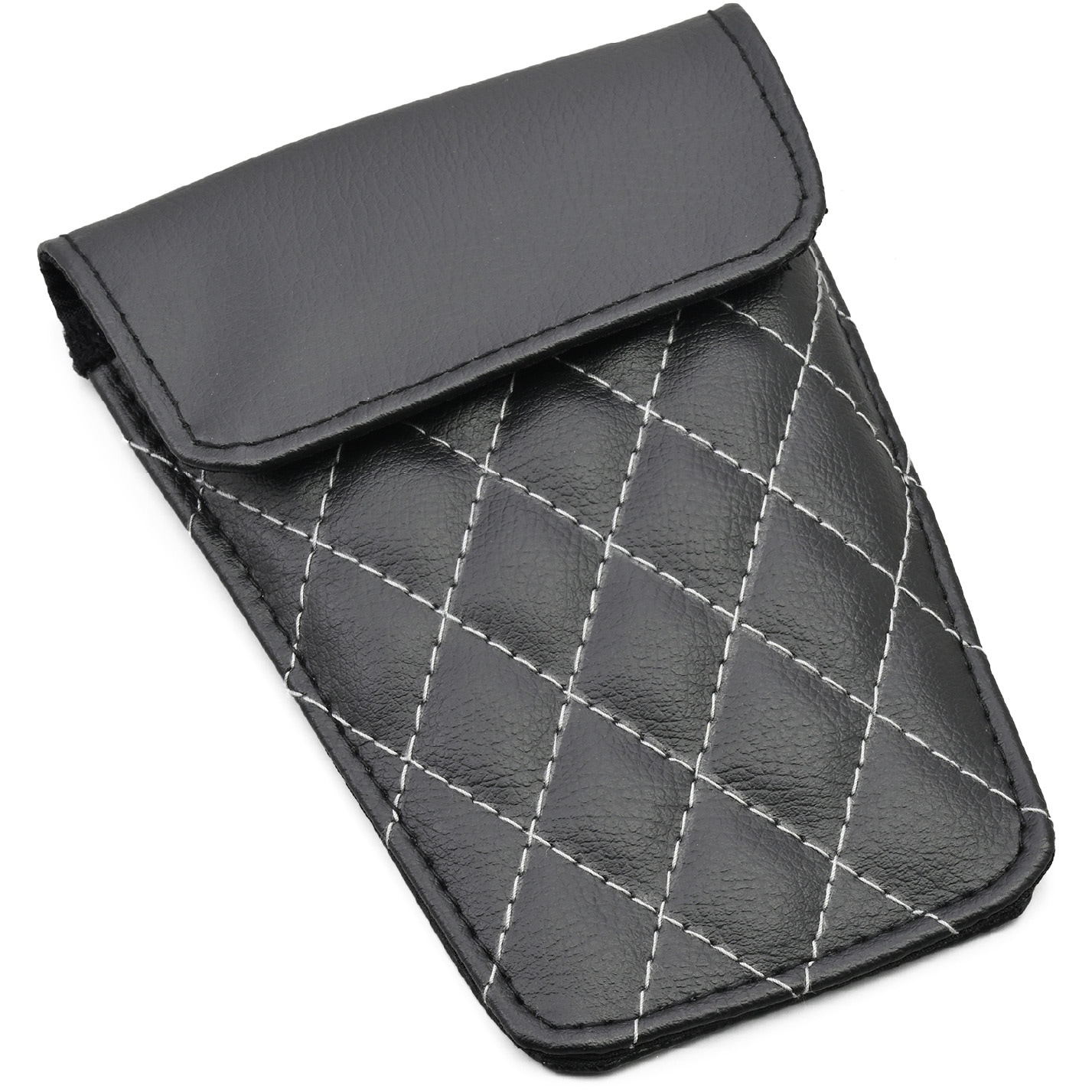 49128 小物入れ付きレザータンクパッド DAYTONA(デイトナ) ダイヤ/ブラック色