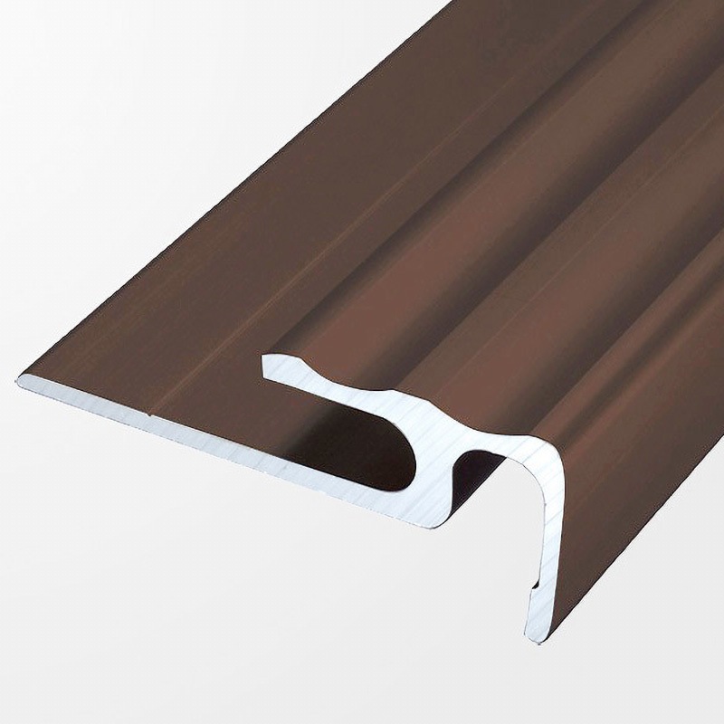 ISACL-25(U)1.5m (穴あき) アルミノンスリップ(タイルカーペット用) ISACL-25 ヤスダインテリアサプライ 長さ1.5m 1本