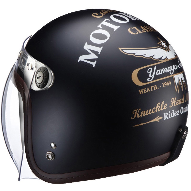 NH-MOTORCYCLE2 ナックルヘッド MOTORCYCLE2 バイク用ジェットヘッド