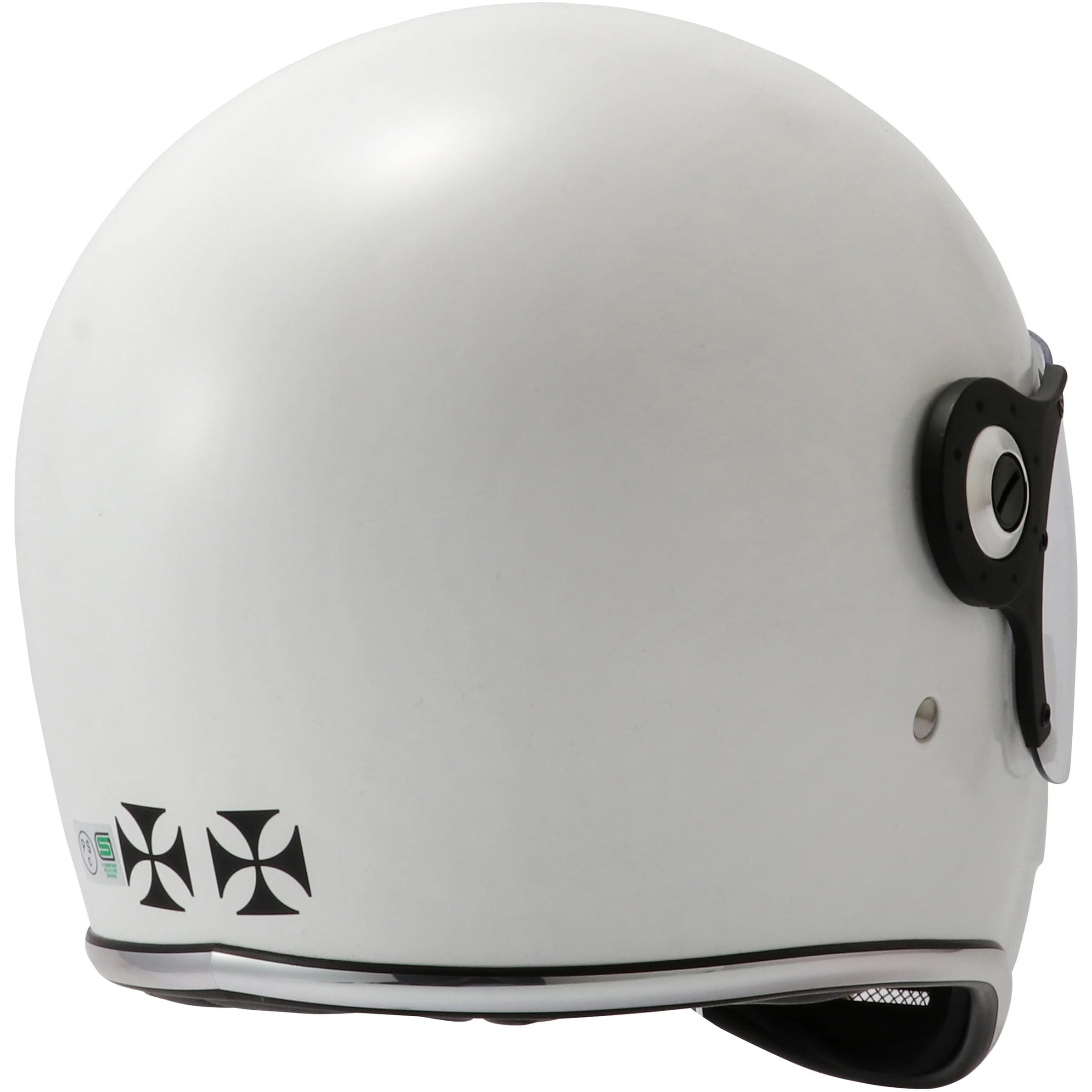 RH-XX-W-Lサイズ RIDEZ XX WHITE バイク用フルフェイスヘルメット