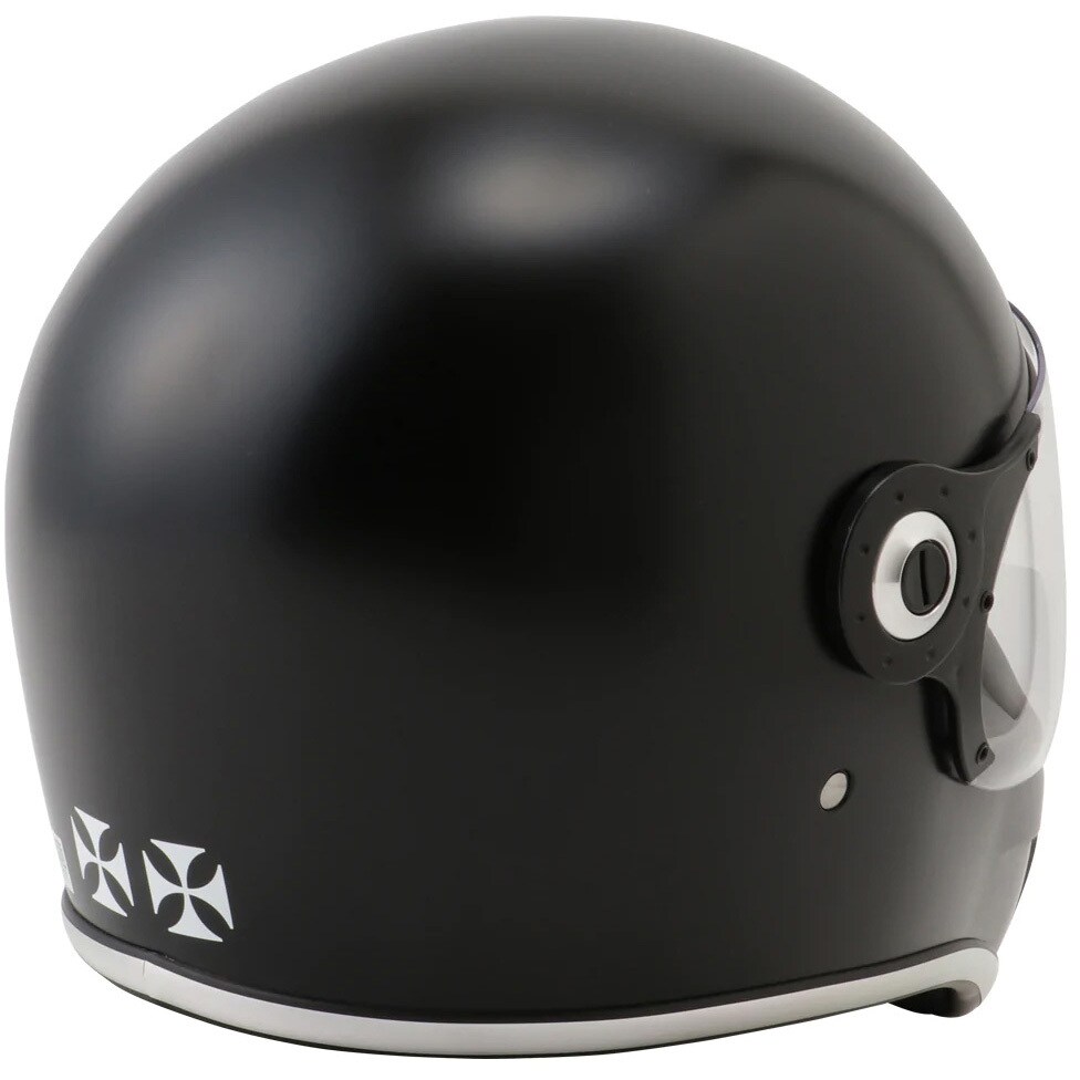 RH-XX-BK-Lサイズ RIDEZ XX MATT BLACK バイク用フルフェイス