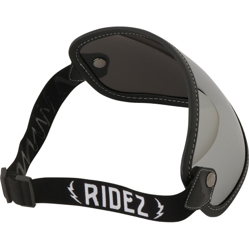 MOTOZERO-SILVER MIRROR RIDEZ MOTO ZERO VISOR モトゼロバイザー 1個