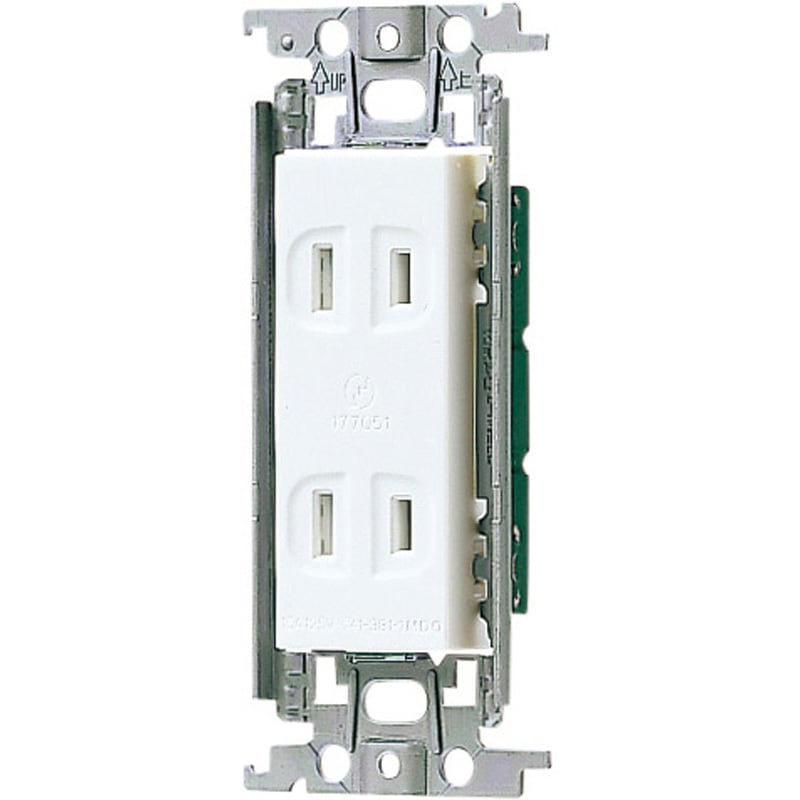 WTF135239W コスモワイド21埋込扉付ダブルコンセント Panasonic