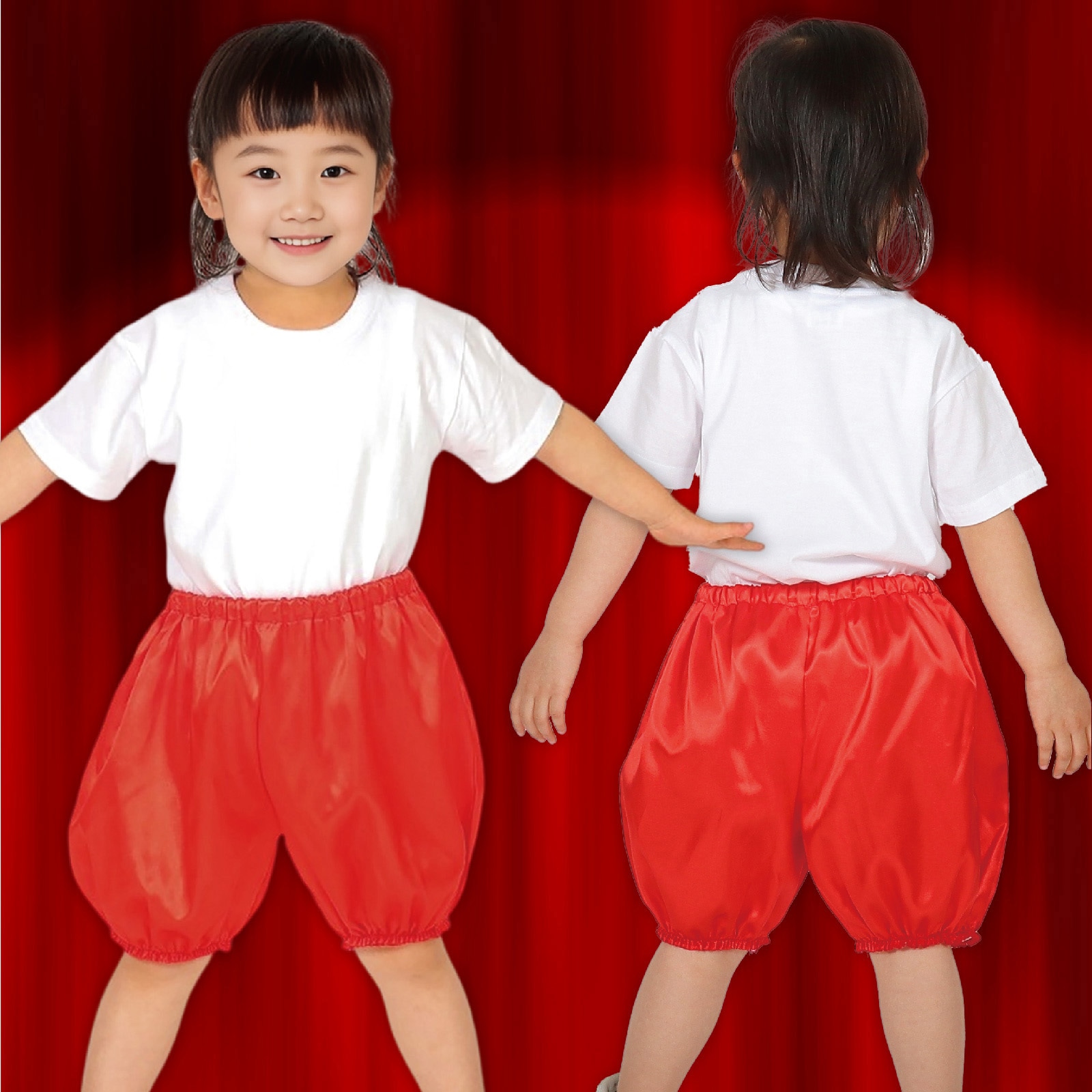 15050 ソフトサテン かぼちゃパンツ Cサイズ アーテック[学校