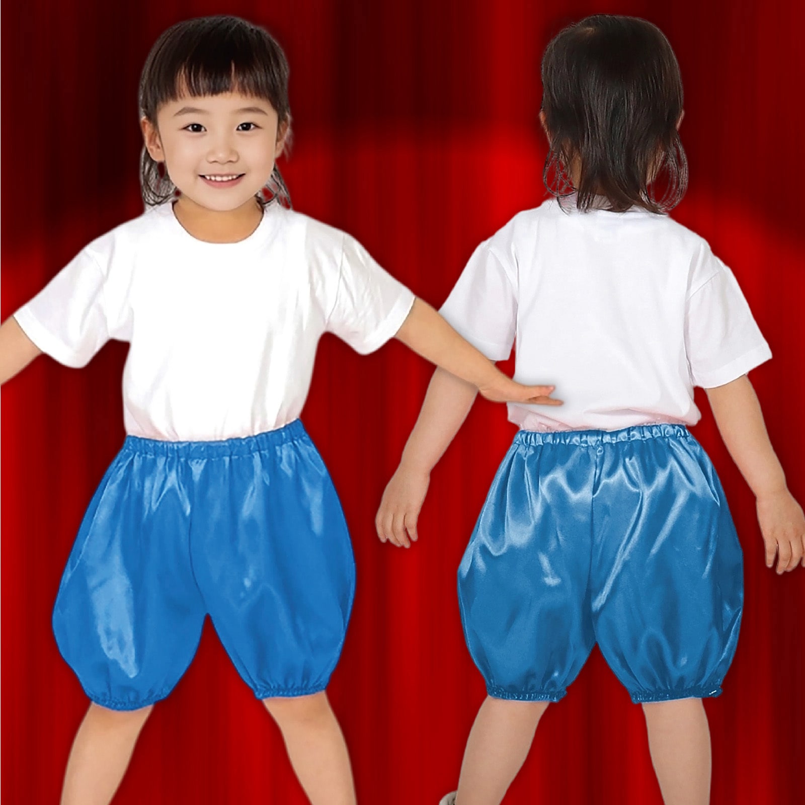 新品未使用品　kamiyu かぼちゃパンツ 15056 衣装ベース ソフトサテン かぼちゃパンツ アーテック[学校教材