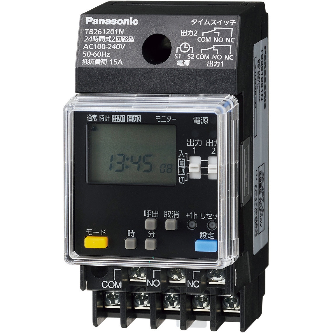 TB261201N 協約 24時間タイムSW タイマ・2回路 Panasonic(パナソニック