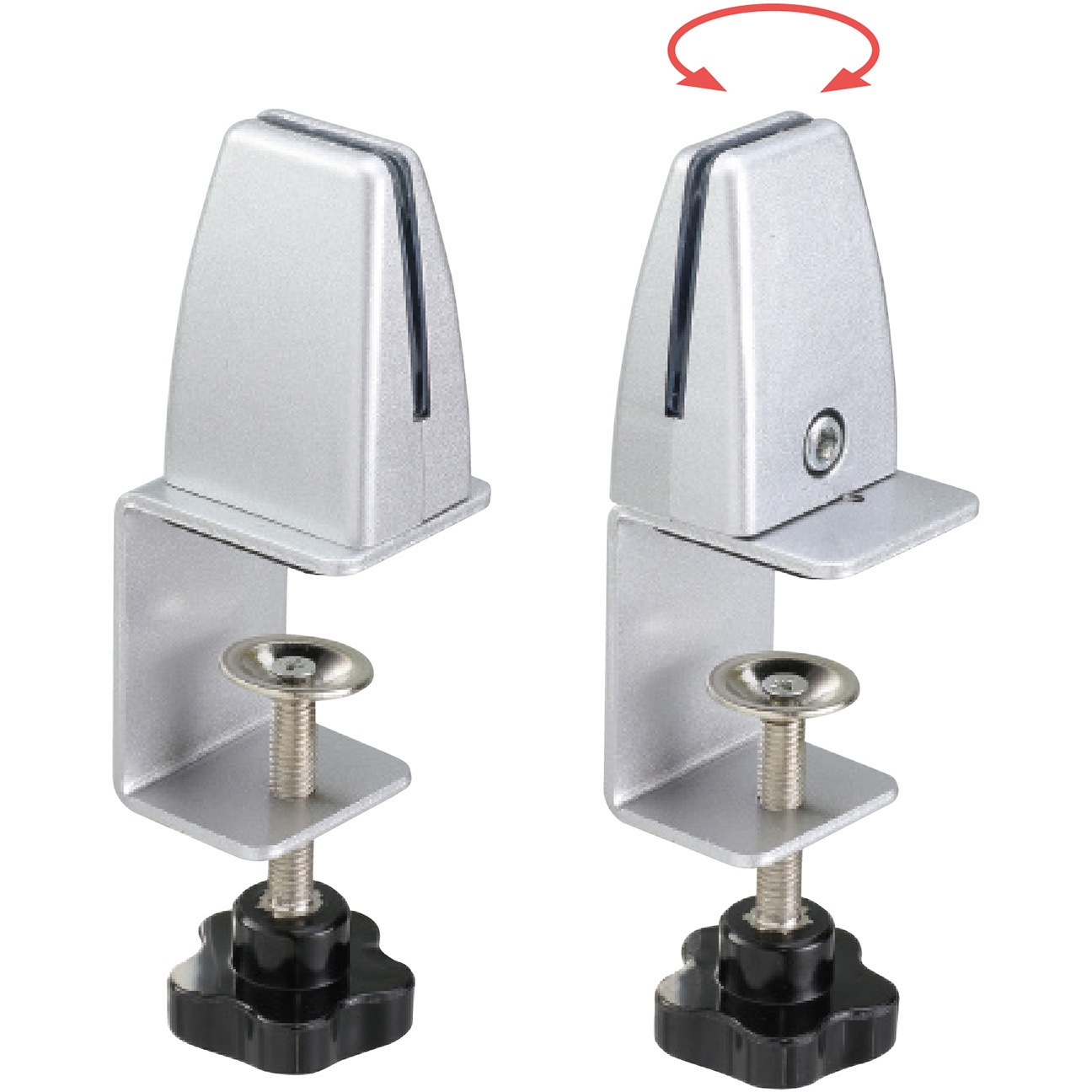 52232 クランプ式パネルパーテーションセット ホワイト 1セット