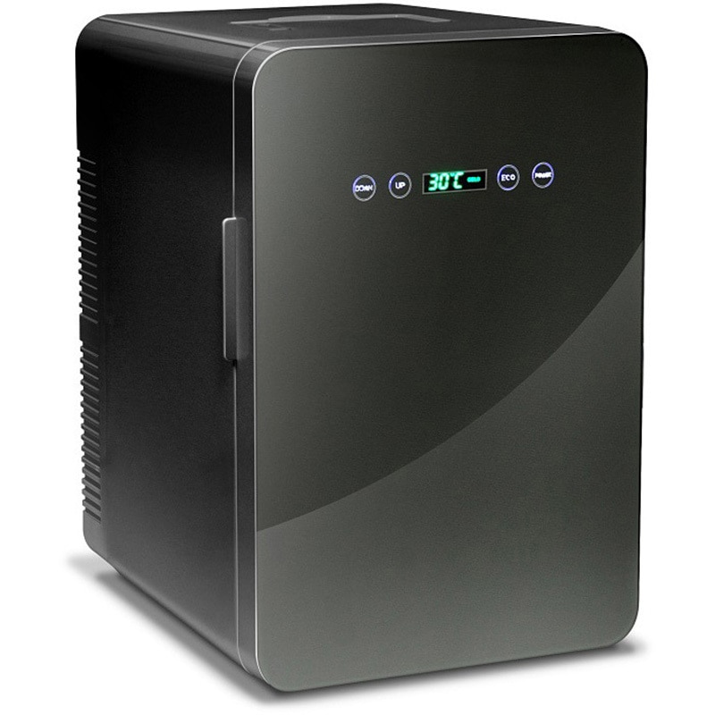 VS-440BK 家庭用・車載用 2電源対応 24L ダブルペルチェ冷温庫 (保冷