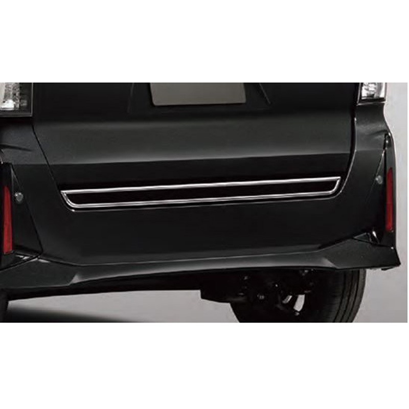 08400F2411 スバル純正 バックドアロアガーニッシュ スバルアクセサリー メッキ色   08400F2411