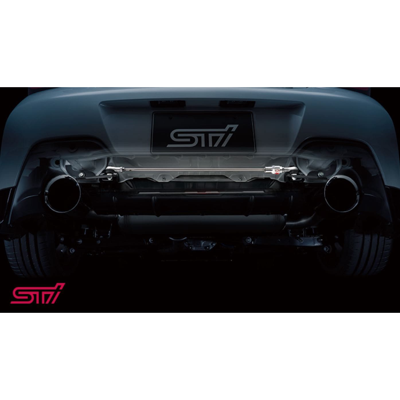 ST20168VR000 スバル STI フレキシブルドロースティフナー リヤ 1個 スバルアクセサリー 【通販モノタロウ】