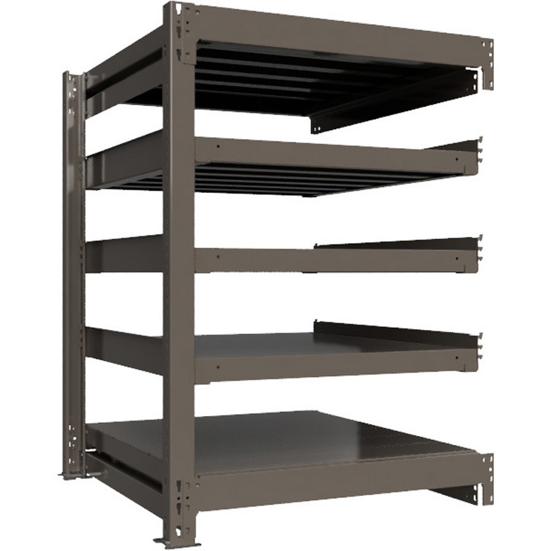 重量ラック ボルトレス 1000kg 連結 高さ1200mm モノタロウ 5段 間口870mm