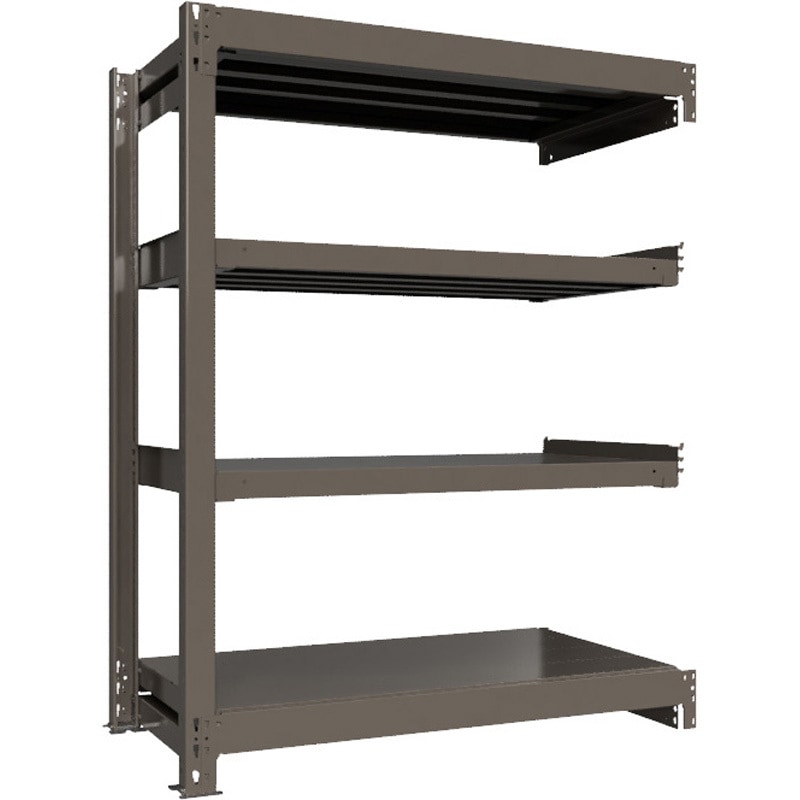 重量ラック ボルトレス 1000kg 連結 高さ1500mm モノタロウ 4段 間口1170mm 56,340円