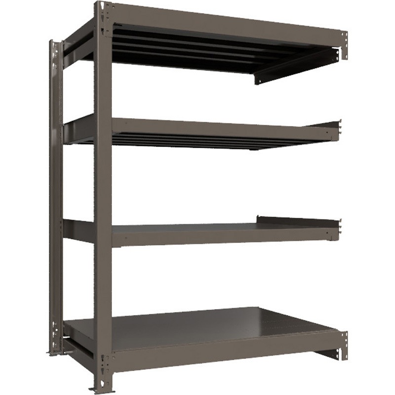 重量ラック ボルトレス 1000kg 連結 高さ1500mm モノタロウ 4段 間口1170mm