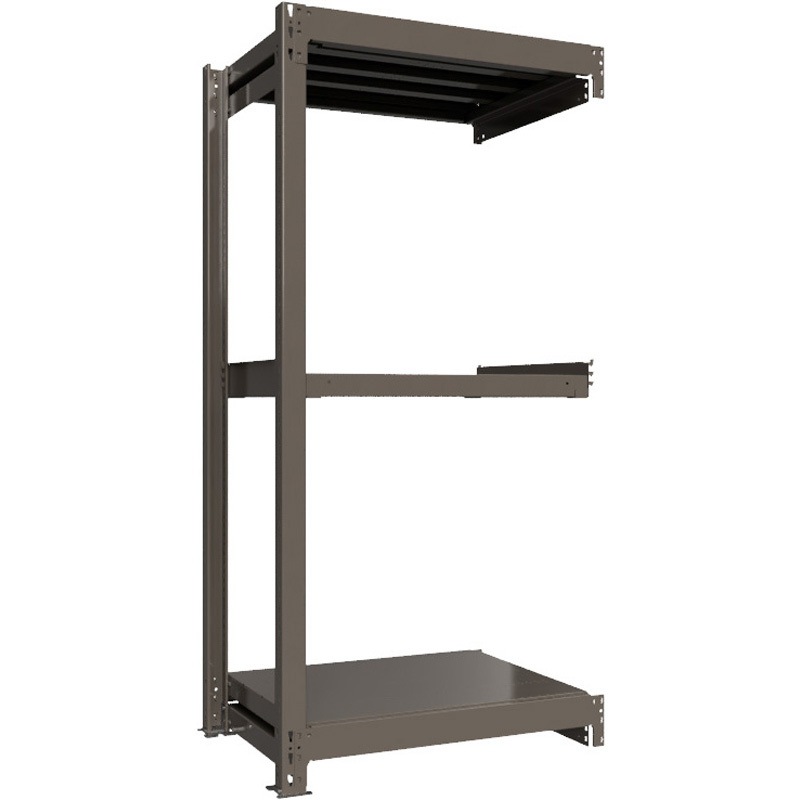 重量ラック ボルトレス 1000kg 連結 高さ1800mm モノタロウ 3段 間口870mm