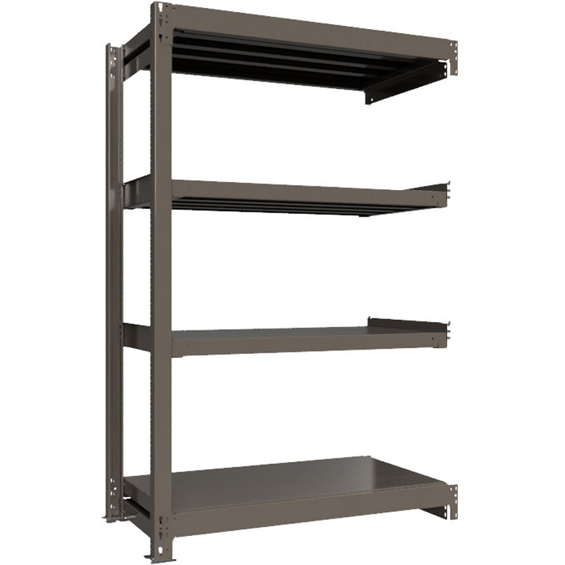 重量ラック ボルトレス 1000kg 連結 高さ1800mm モノタロウ 4段 間口870mm