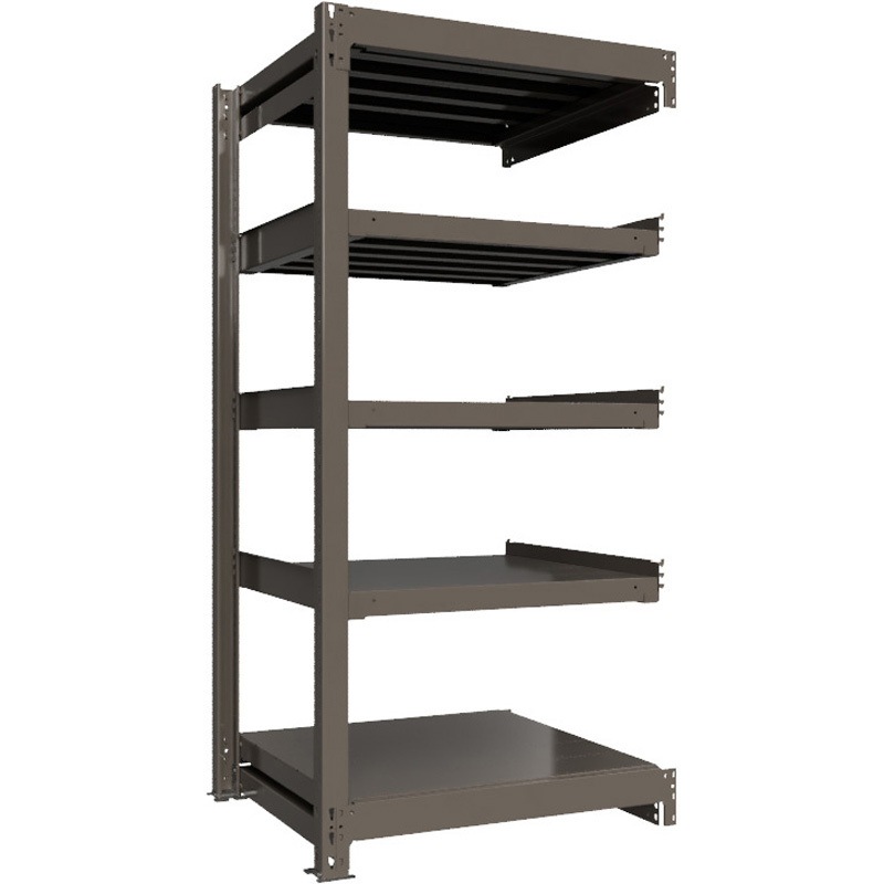 重量ラック ボルトレス 1000kg 連結 高さ1800mm モノタロウ 5段 間口1170mm