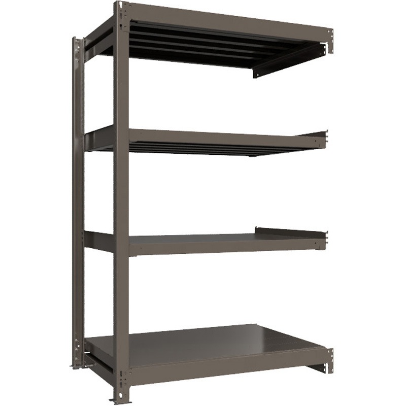 重量ラック ボルトレス 1000kg 連結 高さ1800mm モノタロウ 4段 間口1170mm