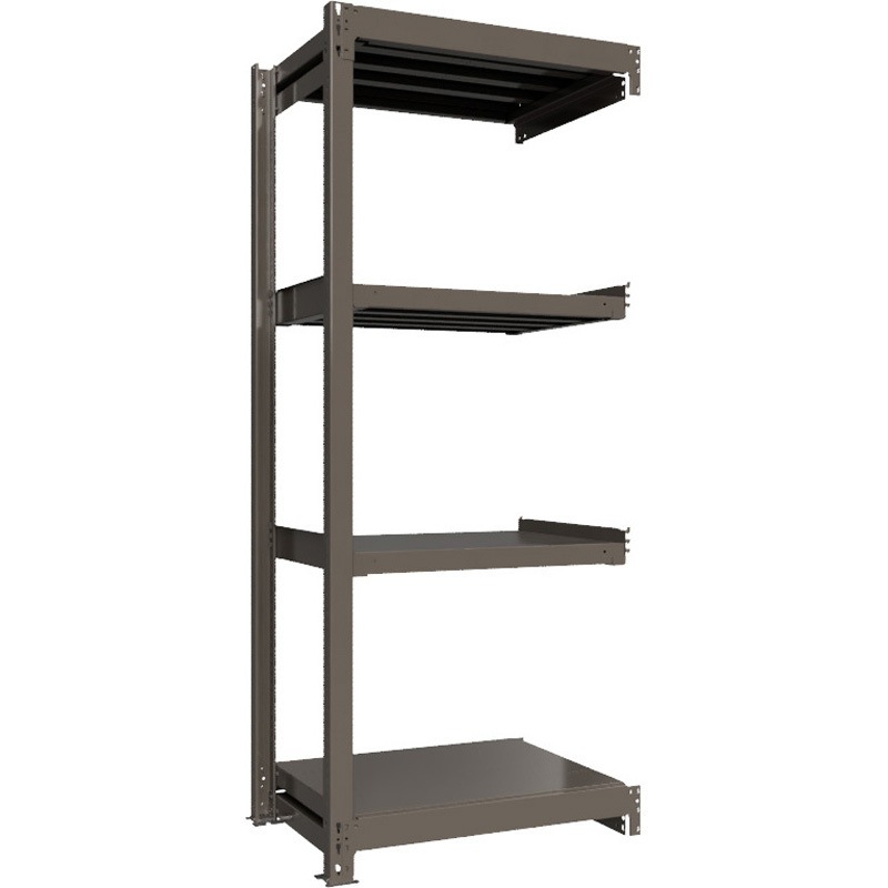 重量ラック ボルトレス 1000kg 連結 高さ2100mm モノタロウ 4段 間口870mm