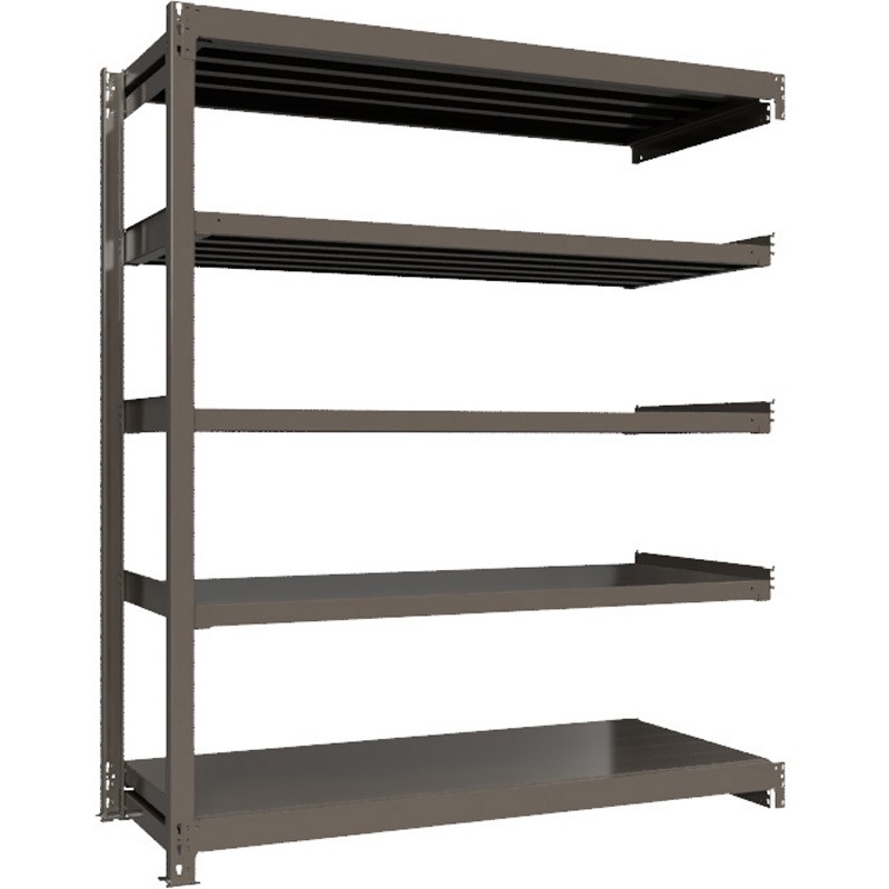 重量ラック ボルトレス 1000kg 連結 高さ2100mm モノタロウ 5段 間口1770mm