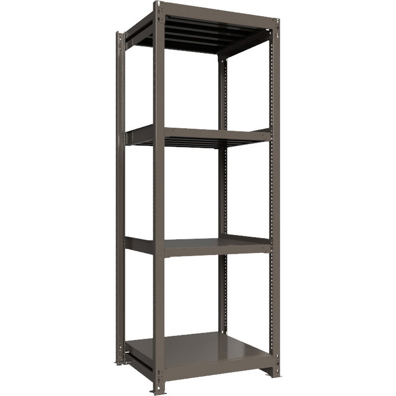 重量ラック ボルトレス 1000kg 単体 高さ2400mm モノタロウ グレー色 間口900mm