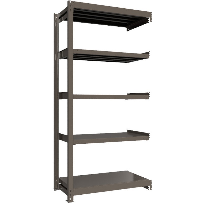 重量ラック ボルトレス 1000kg 連結 高さ2400mm モノタロウ 5段 間口1170mm