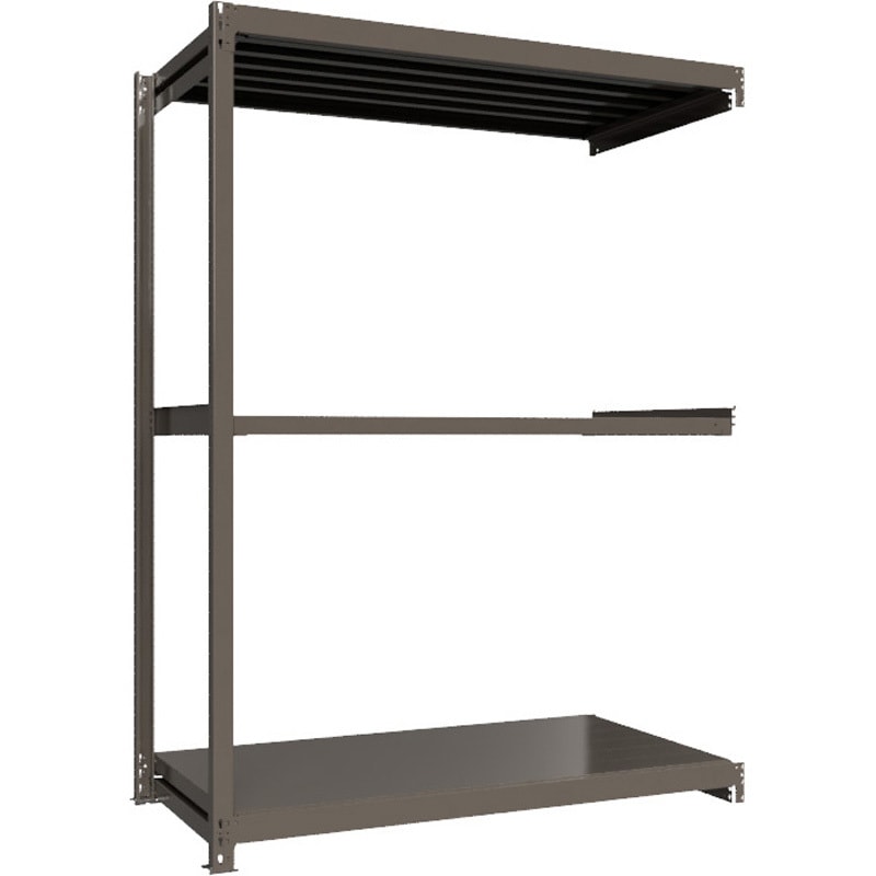 重量ラック ボルトレス 1000kg 連結 高さ2400mm モノタロウ 3段 間口1770mm