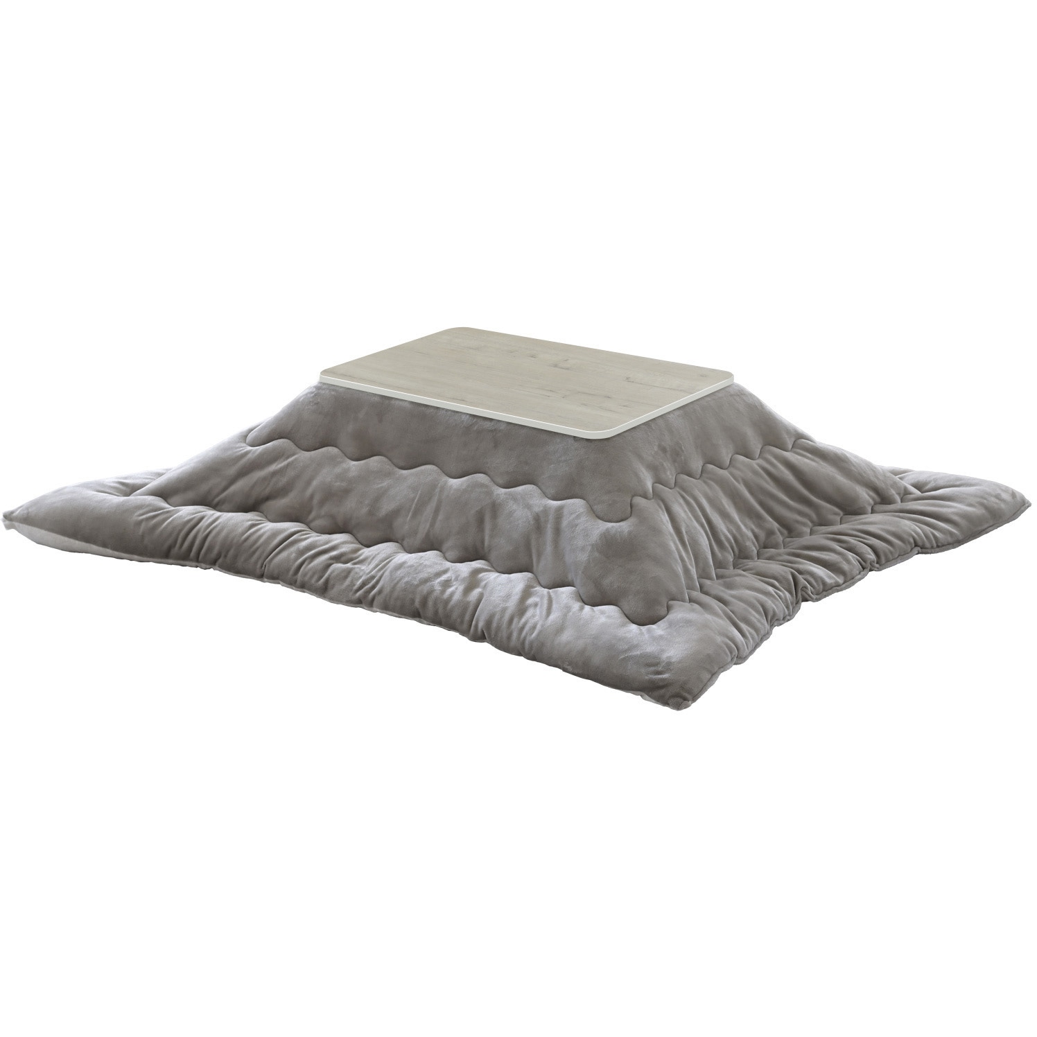 たつろう NCF80602WHNA+AKF1719IVGJ こたつ 80×60cm 布団セット 折れ脚