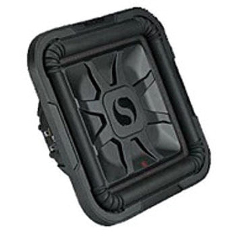 L7T8 KICKER 4ΩDVC 20cm薄型ラウンドサブウーファー KICKER 1個 L7T8