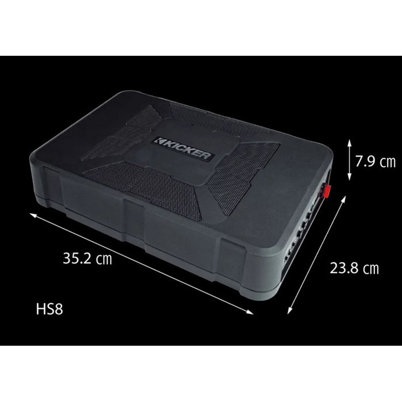 KICKER HS8 ウーファー ベースレベルコントローラー付き ジャンク品