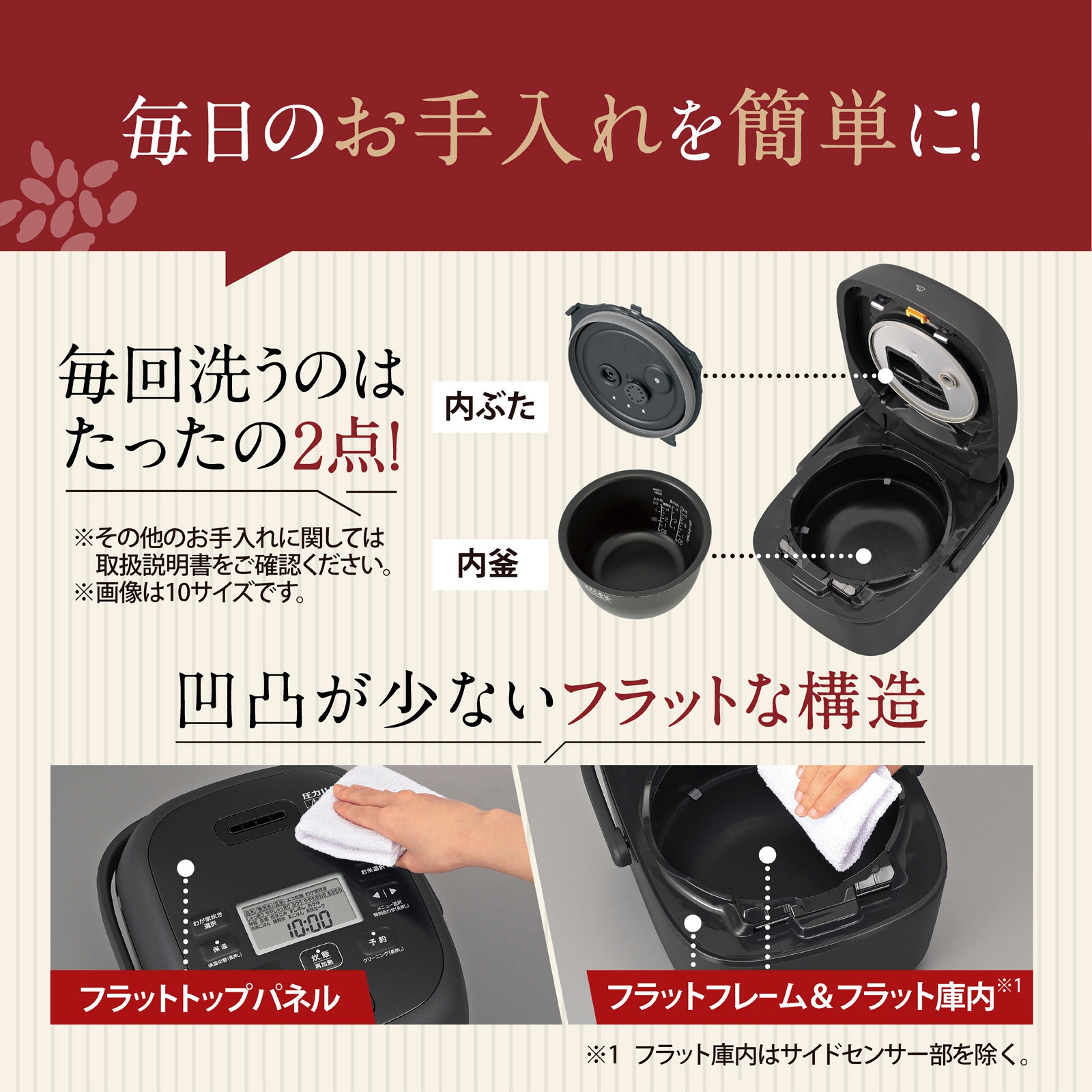 象印NW-BA18-BA 美品 象印 豪熱大火力 NW-BA18-BA [ブラック] 価格比較 - 価格.com