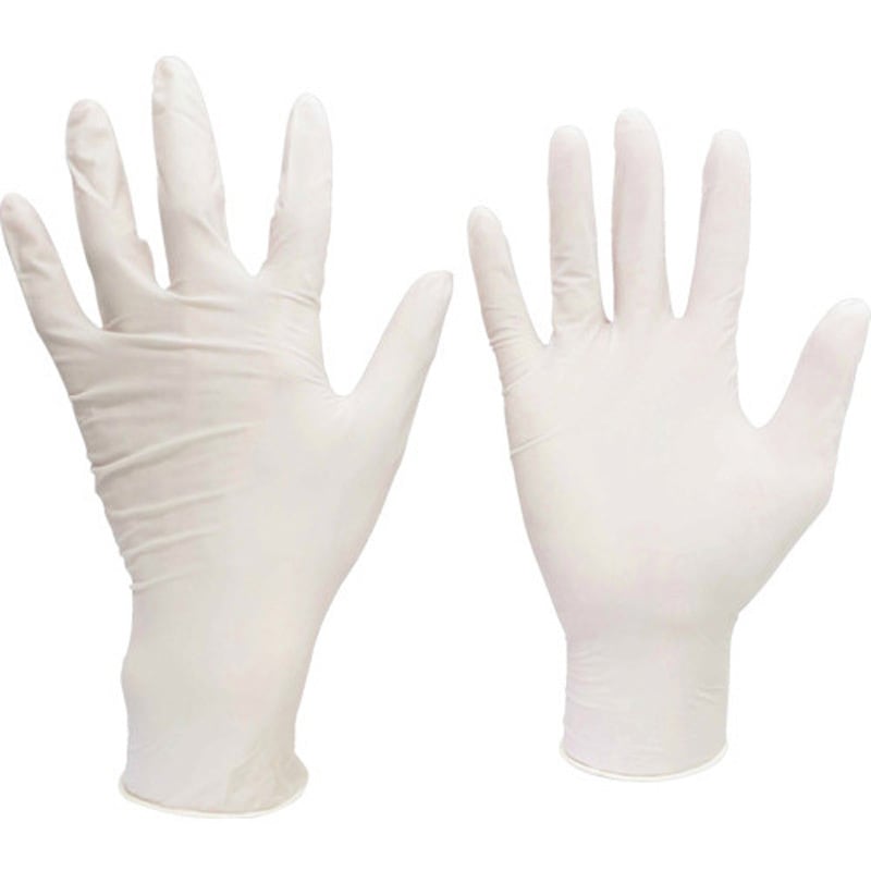 VERTE-781-N-M 使い捨てニトリル手袋 薄手(100枚入) ミドリ安全 粉なし