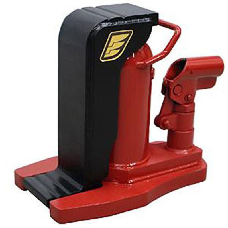EAGLE USA イーグルユーエスエー 油圧ジャッキ G-60 レッド 程度AB 本体のみ 3t 2212197 E-060 レバー回転 安全弁付爪付きジャッキ 1台 今野製作所(EAGLE