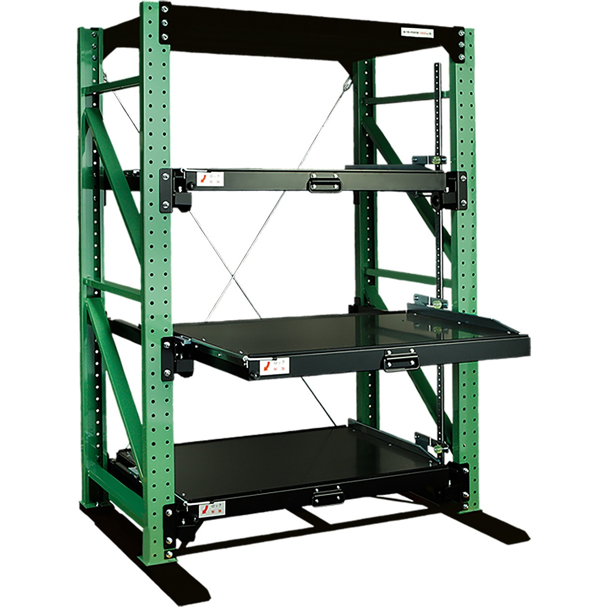 NSDR-14TG スライドラック(ハーフストローク/1000kg段/単体タイプ