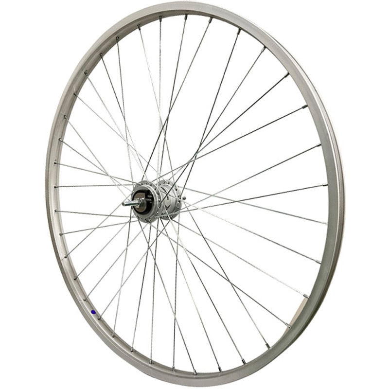 XF7MT アルミリム前輪 ハブダイナモ MITSUBA アサヒサイクル 27
