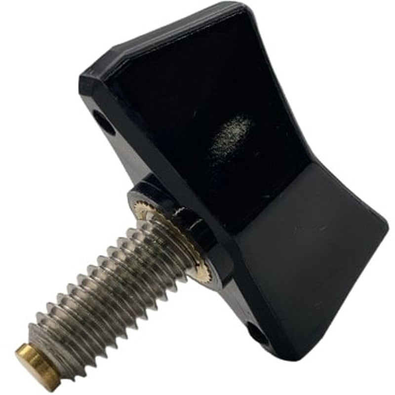 BSSCB8-16 ナイロン蝶ネジ 真鍮パッド付 ラクテム 呼びM8長さ16mm 1個