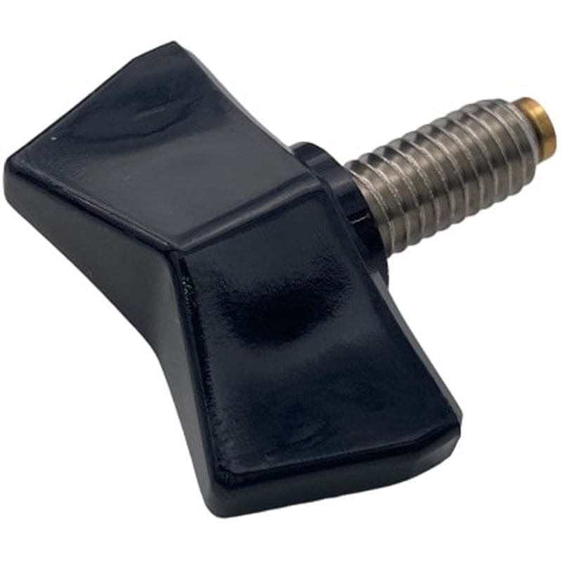 BSSCB8-16 ナイロン蝶ネジ 真鍮パッド付 ラクテム 呼びM8長さ16mm 1個