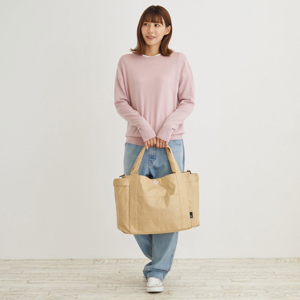 315704 SN.ミディアムポケッツーD ルートート 色BEIGE 1個