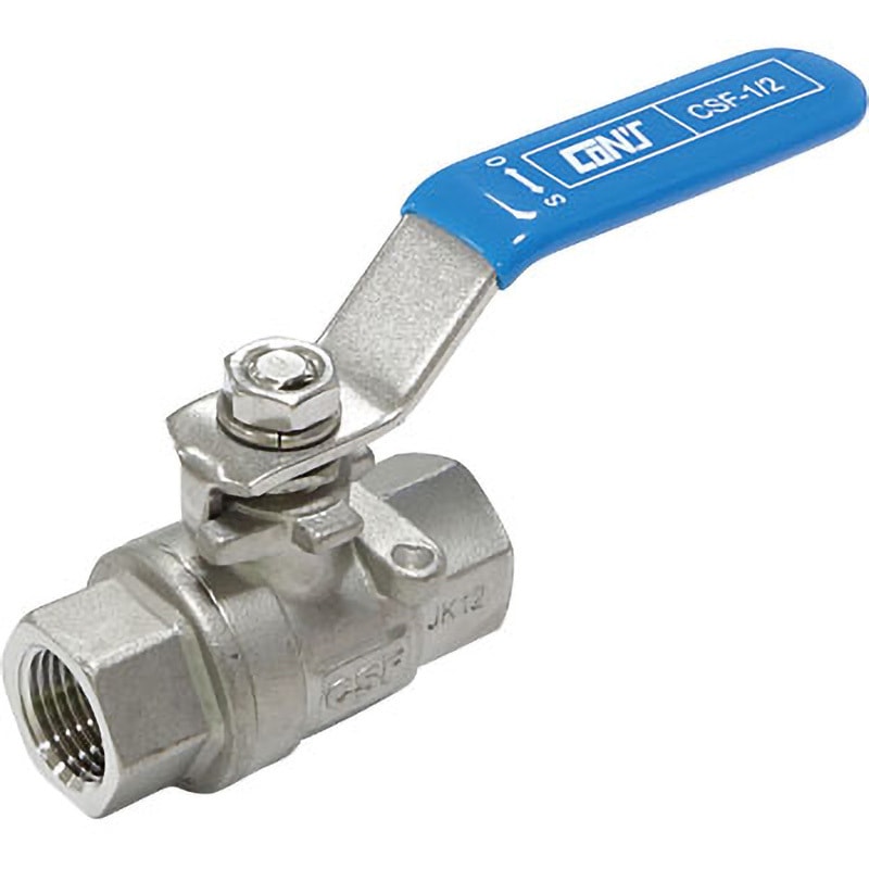 CSF-32 フルボア アソー ボールバルブ レバー式 接続Rc 呼び径(B)1-1/4