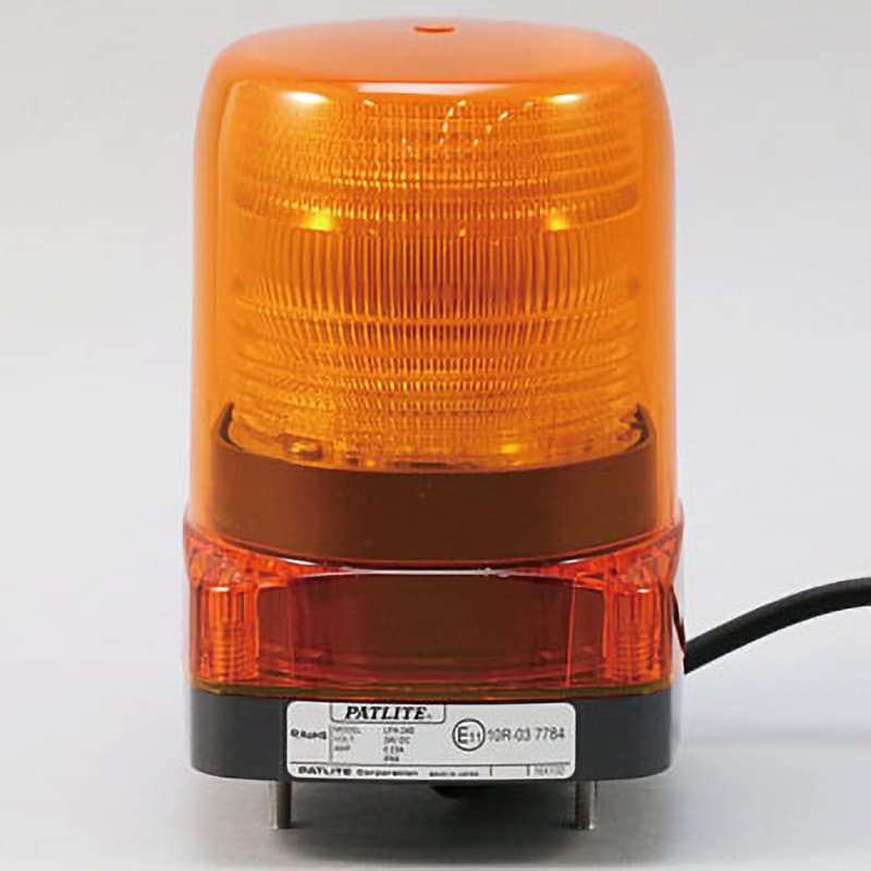 パトライト(PATLITE) LEDフラッシュ表示灯 LFH-24 DC24V Ф100 防水 パトランプ LEDフラッシュ 赤、黄、緑、青、白  送料無料